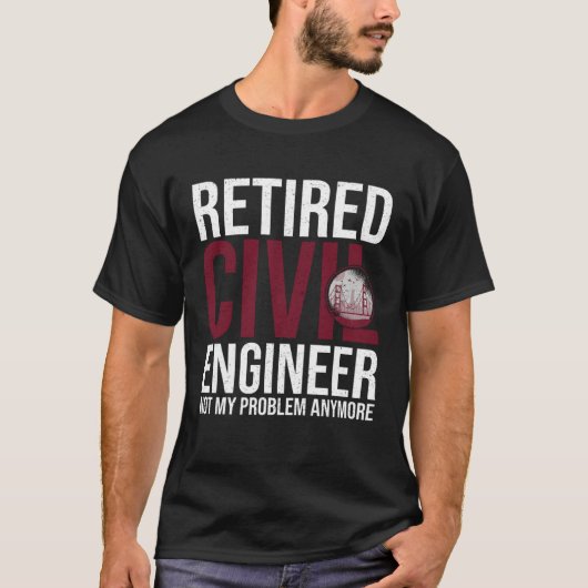 Civil Engineer Bridge Builder Engineering Student T-Shirt (Vorderseite)
