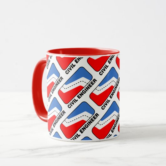 Civil Engineer League Tasse (Vorderseite Links)