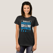 Civil Engineering Engineer  World Okayest Civil En T-Shirt (Vorne ganz)