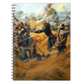 Civil War Gettysburg the Wheatfield Notizblock (Vorderseite)
