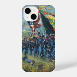 Civil War Union troops Irish Brigade iPhone 14 Hülle