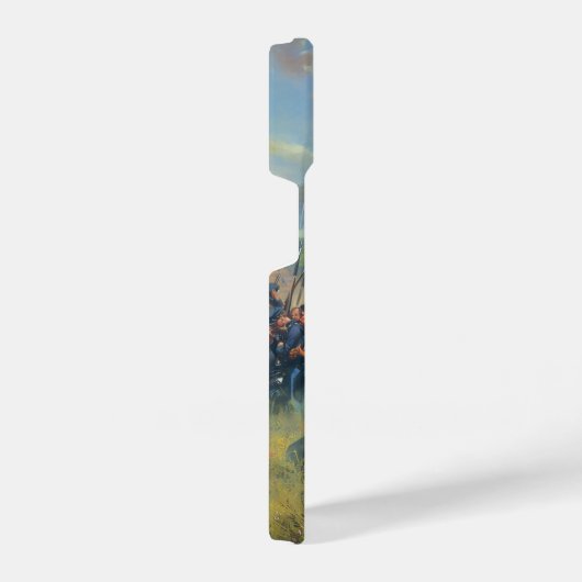 Civil War Union troops Irish Brigade iPhone Hülle (Rechte Seite)