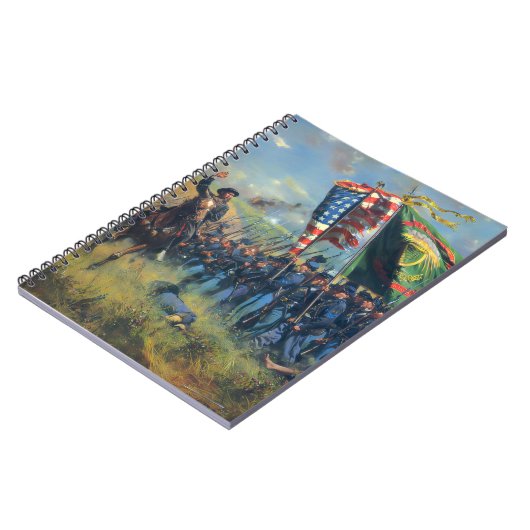 Civil War Union troops Irish Brigade  Notizblock (Linke Seite)