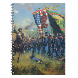 Civil War Union troops Irish Brigade  Notizblock