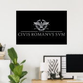 Civis Romanus Sum (CIVIS ROMANVS SVM) Poster (Heimbüro)