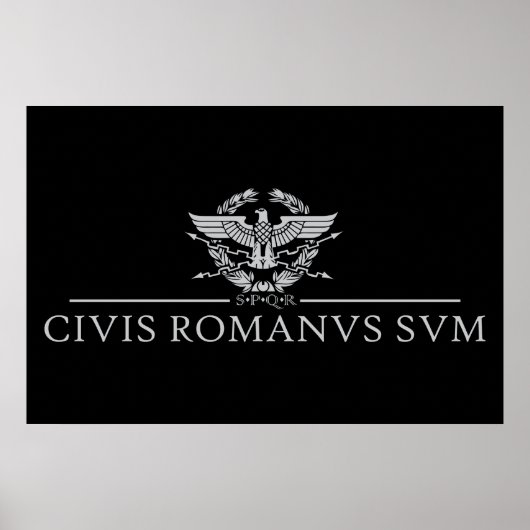 Civis Romanus Sum (CIVIS ROMANVS SVM) Poster (Vorne)