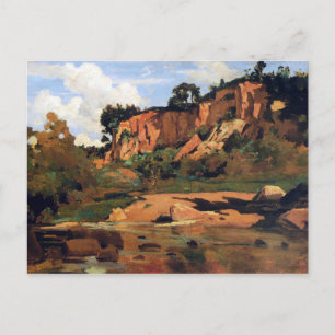 Civita Castellana von Jean-Baptiste Camille Corot Postkarte