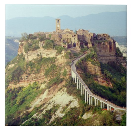 Civita de Bagnoregio Fliese (Vorderseite)