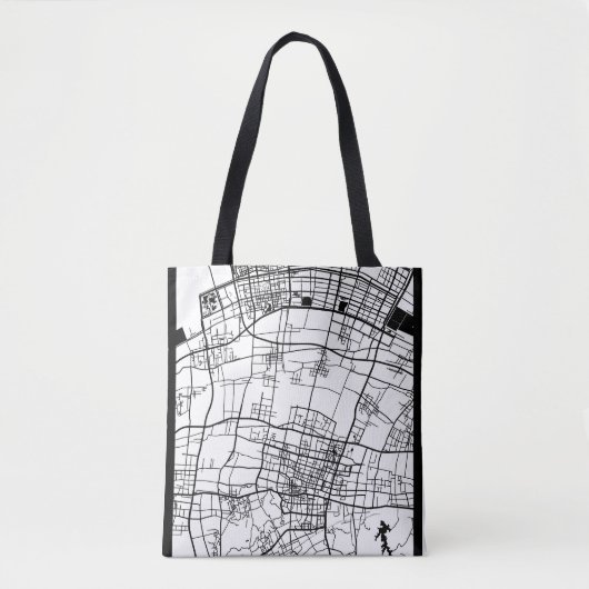 Cixi China Stadtplan Tasche (Vorderseite)