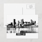 Ciy of Bmore NBA Postkarte (Vorne/Hinten)