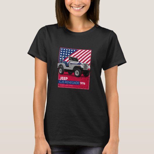 CJ5 Renegade 1976 T-Shirt (Vorderseite)