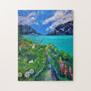 CJ Fox Art Spring Island Dream Puzzle