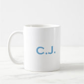 CJ, Gun See-Front Kaffeetasse (Links)