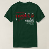 CJ Stroud Texans 2023 T-Shirt (Design vorne)