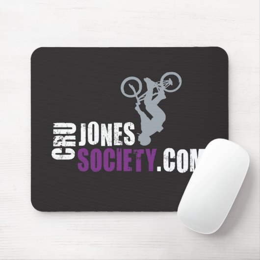 CJS schwarzes Mousepad (Mit Mouse)