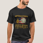 CJTF OIR Operation inhärent Resolan Veteran Americ T-Shirt (Vorderseite)