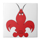 Cjun Got Crabs Fliese (Vorderseite)