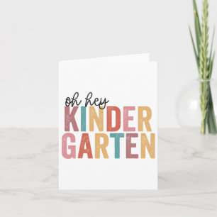 Ck an Schüler Lehrer Oh Hey Kindergarten Karte