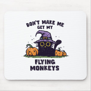 Ck Cat Halloween - Bring mich nicht zum fliegenden Mousepad