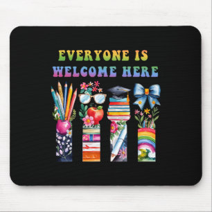 CK in der Schule Jeder ist hier willkommen zum Leh Mousepad