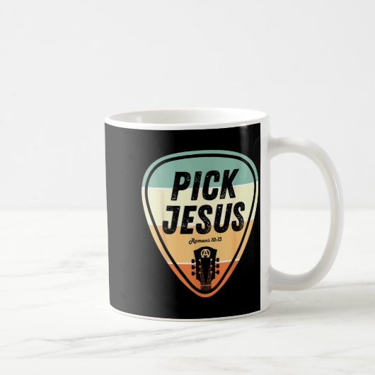 Ck Jesus Shirt Funny Christian Music Guitar Ck Men Kaffeetasse (Rechts)