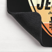 Ck Jesus Shirt Funny Christian Music Guitar Ck Men Mousepad (Ecke)