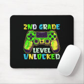 Ck To School 2nd Grade Boys Gamer First Day Second Mousepad (Mit Mouse)