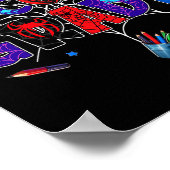 Ck To School 2nd Grade Boys Gamer First Day Second Poster (Ecke)