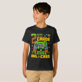 Ck To School 2nd Grade Gamer First Day Second Grad T-Shirt (Vorne ganz)