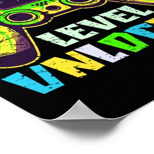 Ck To School 3rd Grade Boys Gamer First Day Third Poster (Ecke)