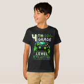 Ck To School 4th Grade Boys Gamer First Day School T-Shirt (Vorne ganz)