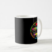 Ck To School 5th Grade Dream Team Teacher Care Lov Kaffeetasse (VorderseiteRechts)