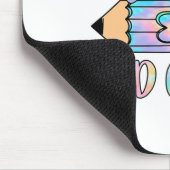Ck to School Hello 2nd Leopard Gefärbte Krawatte P Mousepad (Ecke)