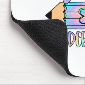 Ck To School Hello Kindergarten Leopard Gefärbte K Mousepad (Ecke)