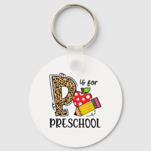 Ck to School P ist für den ersten Schultag der Vor Schlüsselanhänger