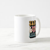 Ck to School Teach Liebe Inspirierte Retro Teacher Kaffeetasse (VorderseiteRechts)