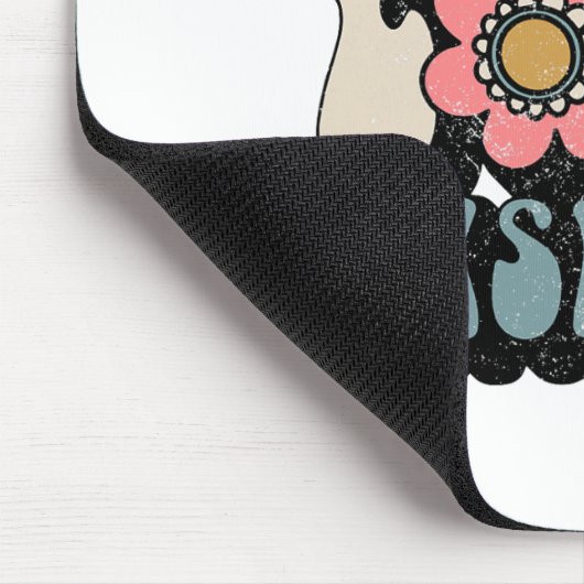 Ck to School Teach Liebe Inspirierte Retro Teacher Mousepad (Ecke)