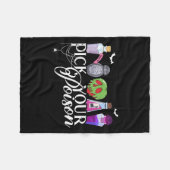 Ck Your Ison Cute Halloween Soky Trick Or Treat  Fleecedecke (Vorderseite (Horizontal))