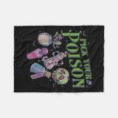 Ck Your Ison, Vintage Prinzessin Halloween Fleecedecke (Vorderseite (Horizontal))