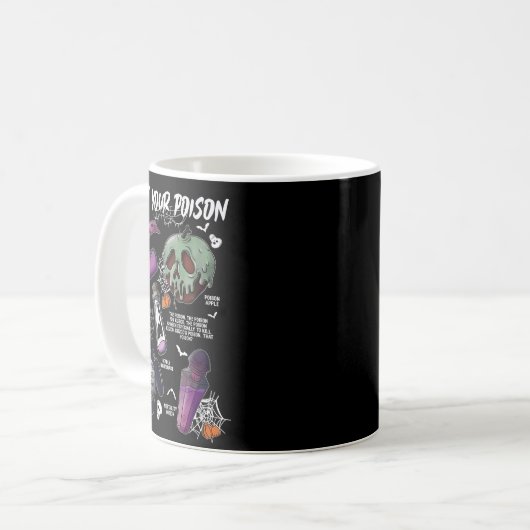 Ck Your Ison's Funny Drink Me Tion's Happy Hallowe Kaffeetasse (Vorderseite Links)