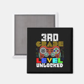 Ck Zur Schule 3. Klasse Gamer Magnet (Vorderseite/Rückseite)