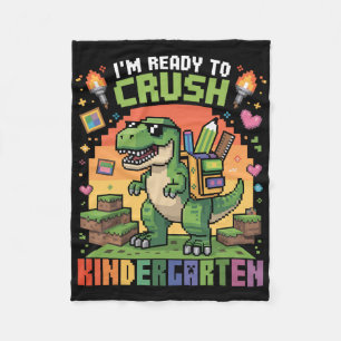 Ck Zur Schule Kindergarten Jungen Ich Bin Bereit Z Fleecedecke