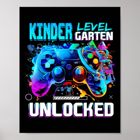 Ck Zur Schule Kindergarten-Stufe Freigeschalteter Poster (Vorne)