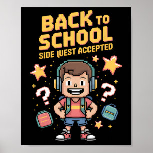 Ck Zur Schule Nebenquest Akzeptiert Gamer 2 Poster