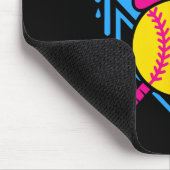 Ck Zur Schule Softll Spieler Eis+creme Softll Trop Mousepad (Ecke)