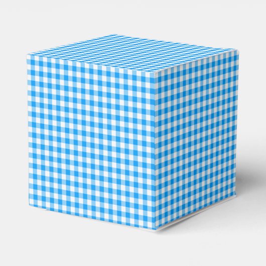 CKC-Gingham-Pastel Blue-White-GASTGESCHENK BOX,sq Geschenkschachtel (Rückseite)