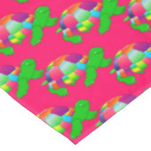 CKC Lil Glass Turtle, Pink-52x70 TABLECLOTH Tischdecke (Schrägansicht)