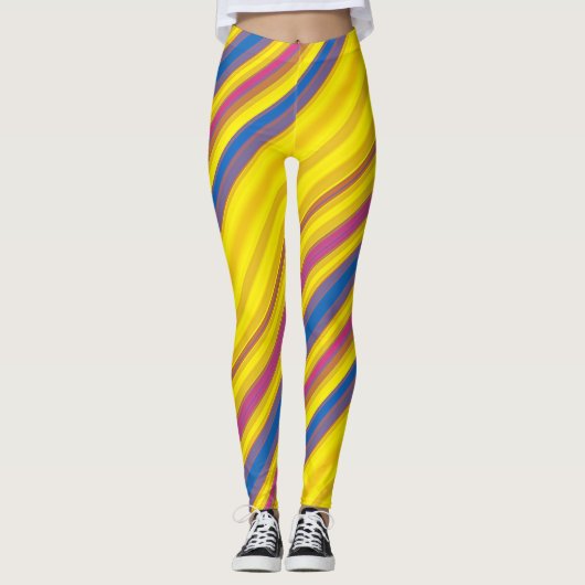 CKC Multi Stripes 2 LEGGINGS (Vorderseite)