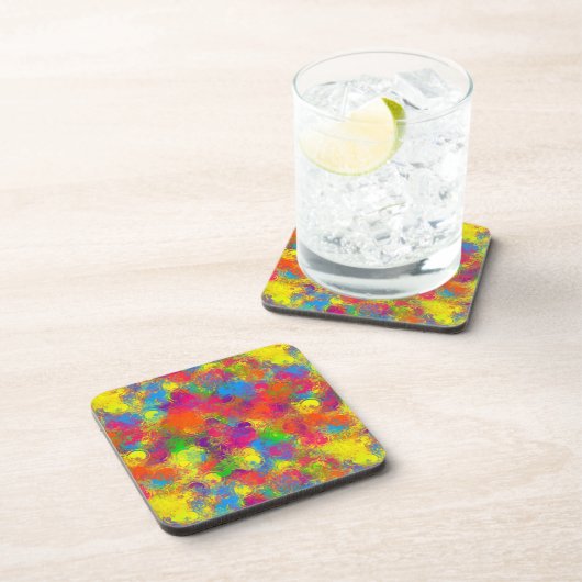 CKC Paint Can Florals - Drink Coastes Getränkeuntersetzer (Rechte Seite)