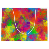 CKC Paint Can Florals-GIFT BAG L Große Geschenktüte (Rückseite)